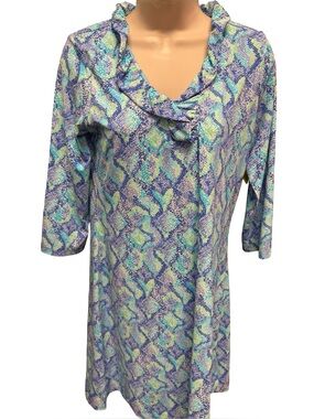 46 / Lulu B 3/4 Sleeve Print Dress Women’s Size XS